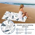 thumbnail image 4 of Beach Towels Oversized,Microfiber Watermelon Beach Towels Oversized,Extra Large Hawaii Beach Towels Adult,Quick-Drying Absorbent Lightweight Towels for Swimming Pool,Camping,Sandproof Beach Blanket, 4 of 8