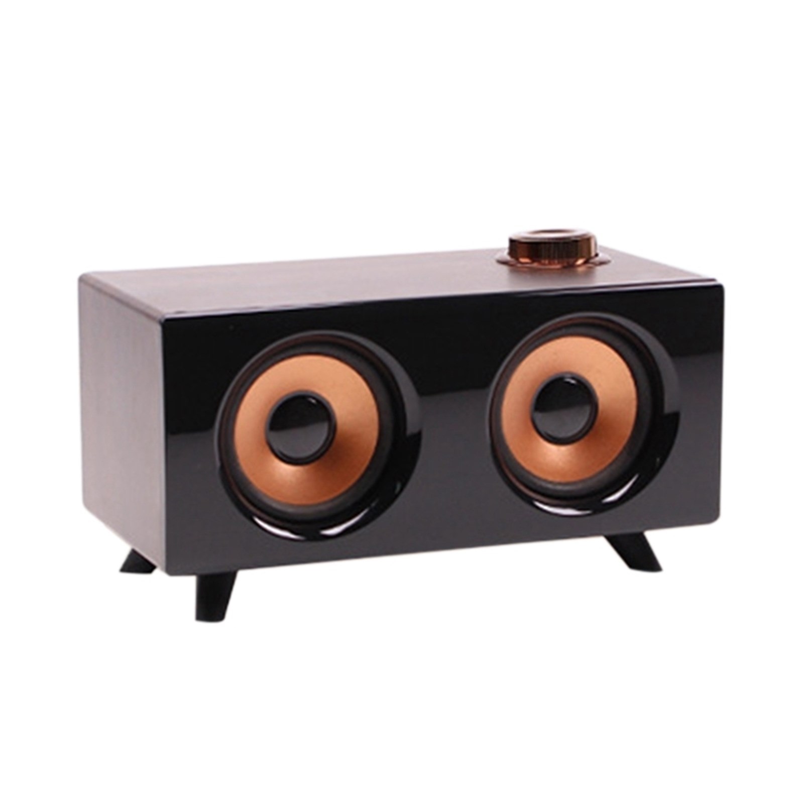 Desktop Wooden Wireless Bluetooth Portable Speaker HIFI Wireless Computer Bluetooth Speaker ,Easy to Install
