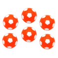thumbnail image 2 of 6 Pcs Balles de Baby-Foot Staard de Remplacement pour Table 1 1/4 Pieds' - Orange, 2 of 8