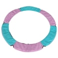 thumbnail image 4 of Trampoline Replacement Pad Safety Padding Cover Waterproof Durable Replacement Spring Cover Pink Green 1.5m, 4 of 7