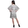 thumbnail image 4 of Moomaya Robe Courte de Caftan de Plage, Robe de Couverture Imprimée, Kaftan pour Femmes, Tenue de Plage, Couverture, 4 of 4