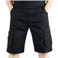 thumbnail image 1 of FAIWAD Shorts Cargo pour Hommes Décontractés Classiques Jusqu'aux Genoux à Multiples Poches Pantalons Capri Extensibles Shorts Décontractés d'Extérieur, 1 of 7