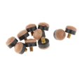 thumbnail image 2 of 10Pcs Billiards Cue Tip Universal Indoor Game Snooker Pool Cue Tip Pool Cue Tips 13MM, 2 of 9