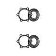 thumbnail image 3 of QualitChoice 1 Set Center Locks Disc Brake Rotors Adapter Centerlock Rotor LockringAluminum Alloy Replacing Stainless Steel 6-Hole Black 2Set, 3 of 6