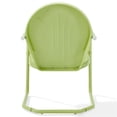 thumbnail image 3 of Crosley Furniture Griffith Metal Patio Chair in Key Lime Gloss, 3 of 7