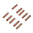 thumbnail image 4 of 10 Pcs MB15 15AK Embout de Contact Buses de Soudure M6 Torche de Soudure Buse de Puissance, 4 of 9