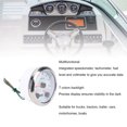 thumbnail image 4 of 85mm Marine Tachometer, 3 in 1 Speedometer Fuel Voltmeter Gauge with 7 Colors Backlight for Truck Car RV Boat, Suitable for Truck Tractor Trailer Car RV Boat, 4 of 7