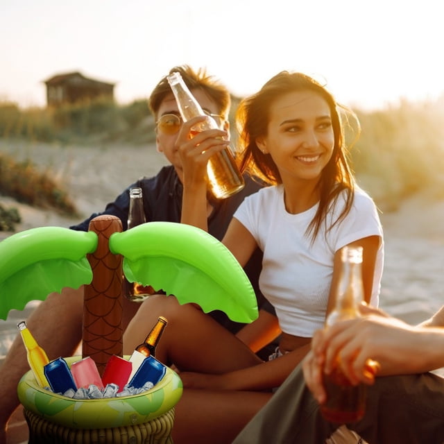Apmemiss Clearance Inflatable Drink Floats Floating Summer Water Game Gift