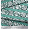 thumbnail image 3 of Soimoi Feuilles de Voile de Coton & Tissu Imprimé Floral 1 Yard 56 Inch Wide, 3 of 4