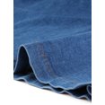 thumbnail image 5 of INSPIRE CHIC Robe-Chemise en Denim pour Femme Col Chemise Manches Courtes Ceinturée Boutonnée Robes en Jean m-Bleu P, 5 of 5