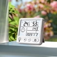 thumbnail image 5 of Fesfesfes Indoor Wall Mounted Digital Hygrometer Accurate Temperature Humidity Monitor for Home Office Greenhouse Room Humidity Gauge Meter, 5 of 5