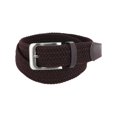 thumbnail image 1 of CTM®  Elastic Braided Stretch Belt with Silver Buckle (Men's Big & Tall), 1 of 3