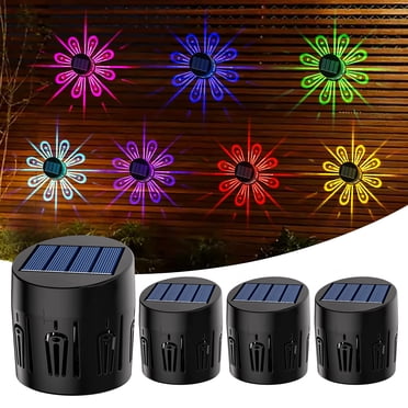 Solar Fence Lights Outdoor Decorative, Solar Deck Lights,Outside Garden Waterproof