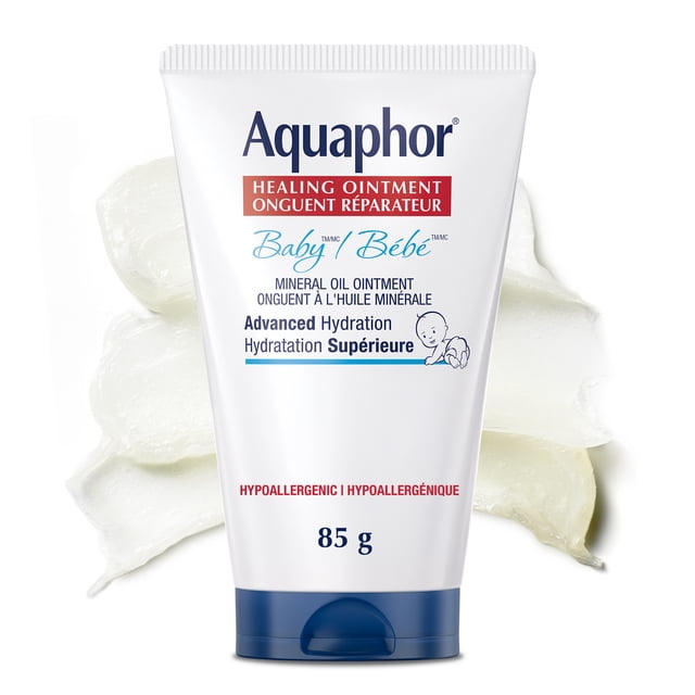 Onguent réparateur Aquaphor Bébé pour la peau sensible de bébé, soulage l’érythème fessier