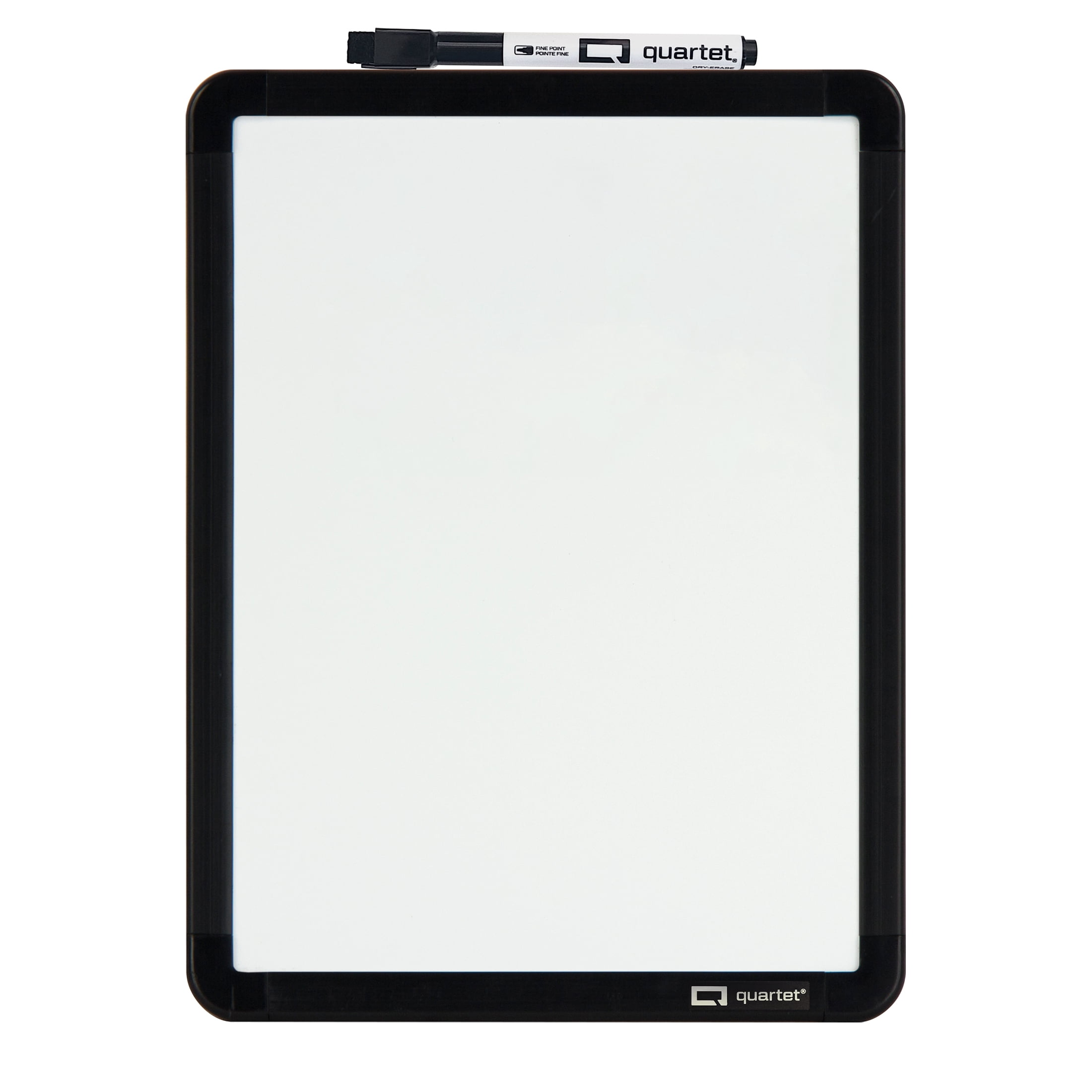 Quartet 8.5X11 Plastic Non Magnetic Dry Erase Black