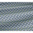 thumbnail image 5 of oneOone Viscose Jersey Fabric Chevron Ikat Fabric Prints By Yard 60 Inch Wide, 5 of 5