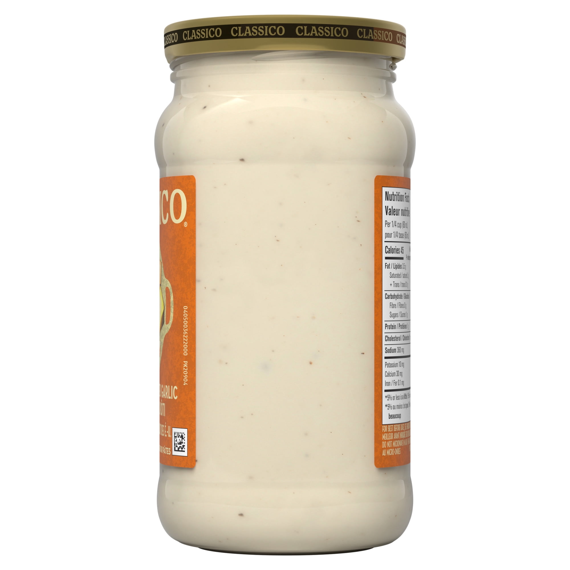 Classico Alfredo & Roasted Garlic Pasta Sauce
