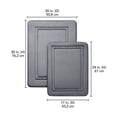 thumbnail image 2 of Mainstays Memory Foam Bath Mat Set Grey, 2 of 5