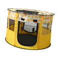 thumbnail image 3 of koolsoo Parc Portable pour Animaux Tente d'Accouchement pour Chat Pièce d'Isolement pour Chien Intérieur Jaune, 3 of 9