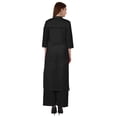 thumbnail image 4 of Bimba Robe Traditionnelle Indienne Unie pour Femmes Ensemble Kurta et Pantalon Ethnique Indien Palazzo, 4 of 7