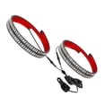 thumbnail image 1 of ZheElen 2 Pcs/Ensemble Bande Lumineuse LED de Sécurité pour Véhicules de Construction Premiers Intervenants 70 Pouces Rouge+rouge, 1 of 6