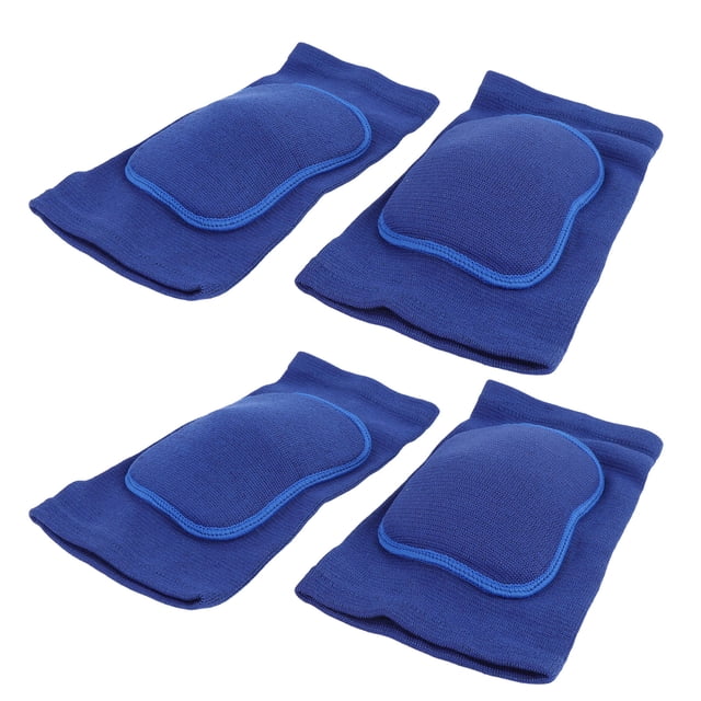Volleyball Knee Pads High Resilience Breathable Blue Protective Knee Pads for Basketball Dancing