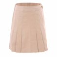 thumbnail image 1 of Bienzoe Jupe Plissée en Coton Extensible pour Uniforme Scolaire de Fille Kaki 14, 1 of 6