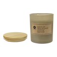 thumbnail image 4 of Hometrends 7.5oz Caramel Latte Scented Frosted Jar Candle, 4 of 5
