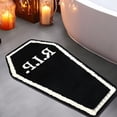 thumbnail image 2 of Halloween Floor Mat B Style 100X60Cm Black Polyester Water Absorbent Non Slip Rug For Living Room Bathroom Decor B, 2 of 6