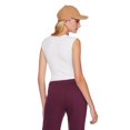 thumbnail image 3 of No Boundaries Women's Seamless Cap Sleeve Bodysuit, 3 of 6