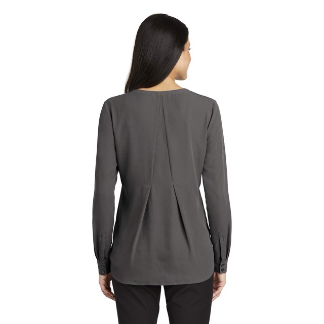 Port Authority Blouse à Manches Longues pour Femmes