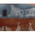 thumbnail image 3 of oneOone Georgette Viscose Fabric Stripe|Bird & Monkey Ikat Printed Craft Fabric BTY 42 Inch Wide, 3 of 3
