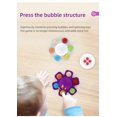 thumbnail image 3 of 2 Pcs Mini Pops Fidget Toy Dimple Keychain Anti Stresss Relief Anxiety Sensory Squeeze Bubble, Orange, 3 of 6
