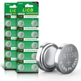 thumbnail image 1 of LiCB LR1130 AG10 Battery 1.5V Alkaline Button Cell Batteries (20 Pack ), 1 of 8