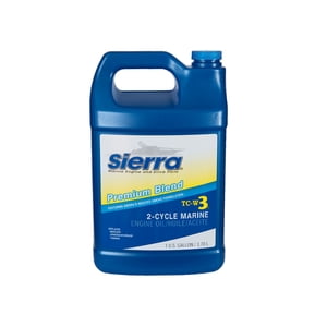Sierra Marine Oil 18-9500-3 Marine Series; TC-W3; Premium Blend 2-Cycle Marine Engine Oil; 1 Gallon Jug; Single; NMMA Certified