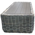 thumbnail image 3 of Hawaii Table Basse en Osier Trois Tons Gris/blanc Cassé/beige, 3 of 4