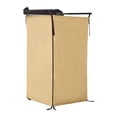 thumbnail image 1 of S SERENABLE Vehicle Side Shower Tent Automotive RV Tailgate Van Restroom Privacy Shelter Khaki, 1 of 9