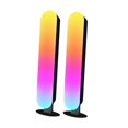 thumbnail image 2 of jinwen Barre Lumineuse RVB Changeant de Couleur avec Synchronisation Musicale pour Bureau Chambre Salon 2 Pcs, 2 of 9