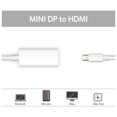 thumbnail image 3 of Mini Port d'Affichage Adaptateur DP vers HDMI Câble Thunderbolt pour iMac MacBook Pro et Air, 3 of 4