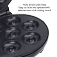 thumbnail image 3 of Mini Donut Maker Machine for Holiday, Electric NonStick Makes 7 Small Doughnuts Mini Doughnut Maker Pancake Maker for Breakfast, Snacks, Desserts More, 3 of 7