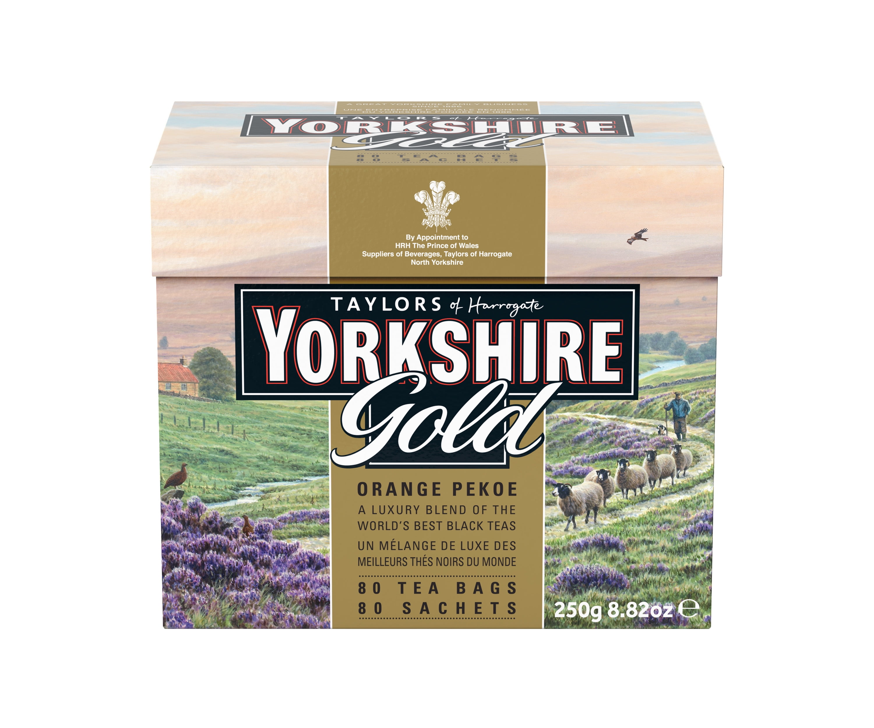 Yorkshire Black Tea Gold 80 Bags