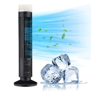 Tower Fan That Blow Cold Air Air Conditioner,Small Tower Fan For Desk Oscillating,Portable Fan Conditioner With Two Speeds Simulates Wind To Bring Cool And Soothing Feel Suitable For Home Offices