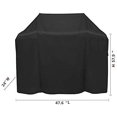 thumbnail image 2 of Gas Barbecue Cover, 210d Waterproof Plancha Protective Cover, Xl Barbecue, 2 of 5