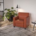 thumbnail image 4 of Fauteuil en cuir cognac de la série HERCULES Diplomat, 4 of 6
