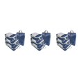 thumbnail image 2 of VONKY 4pieces Compression Packing Cubes Set Time-Saving Solution For Organized Travel OxfordCloth Travel Organiser Bags dark blue 3Set, 2 of 6