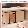 thumbnail image 4 of Yhmxh Washable Perspective Window Fabric Art Treasure Chest For Household Clothes Storage And Miscellaneous Textile Sorting Box Shoe Storage Storage Bins Storage Containers, 4 of 6