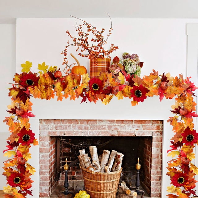 Yhmxh Simulation Maple Leaf Rattan Wholesale Europe And The United States Home Decoration Simulation Maple Leaf Scenic Arrangement Simulation Maple Leaf Wall Mounted Maple Leaf Rattans