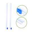 thumbnail image 3 of ORDDIART 2Pcs Plastic Wrap Slide Cutter Dispenser Transparent Wear Resistant for Home Kitchens, 3 of 7