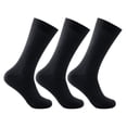 thumbnail image 2 of George Men's Dress Crew Socks 3-Pack, 2 of 3