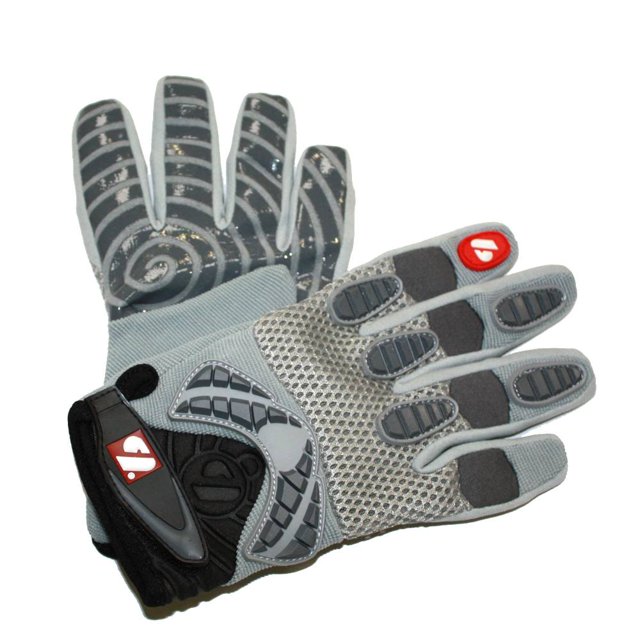FRG-02 Gants de football Ajustés pour Récepteurs, RE, DB, RB, Gris, G